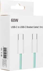 Kabel USB OEM USB-C - USB-C 1.5 m Zielony 2