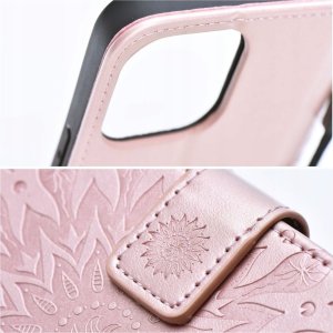 OEM Kabura MEZZO Book do XIAOMI Redmi Note 13 Pro 4G / POCO M6 Pro 4G mandala złoty róż 5