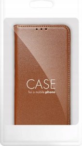 OEM Kabura SMART PRO Book skórzana do XIAOMI Redmi Note 13 Pro 4G / POCO M6 Pro 4G brązowy 11