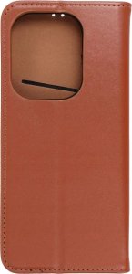 OEM Kabura SMART PRO Book skórzana do XIAOMI Redmi Note 13 Pro 4G / POCO M6 Pro 4G brązowy 12