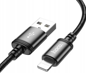 Kabel USB Hoco USB-A - Lightning 3 m Czarny 4