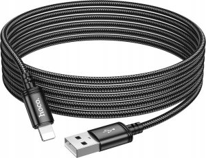 Kabel USB Hoco USB-A - Lightning 3 m Czarny 6