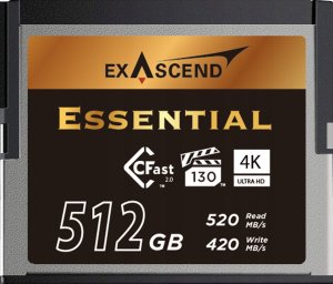 Karta ExAscend Karta pamięci Exascend Essential CFast 2.0 512 GB 1