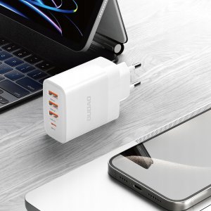 Ładowarka Dudao Ładowarka Dudao A5HEU sieciowa 3x USB-A 1x USB-C PD20W - biała 3