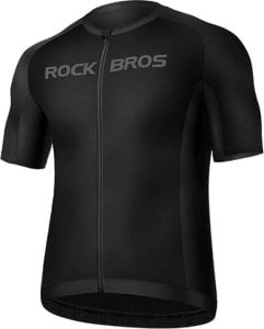 RockBros Koszulka rowerowa Rockbros 15120002005 z krótkim rękawem XXL - czarna 1