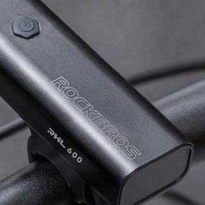RockBros Lampka rowerowa Rockbros RHL600 przednia 2600mAh 600lm IPX6 - czarna 2