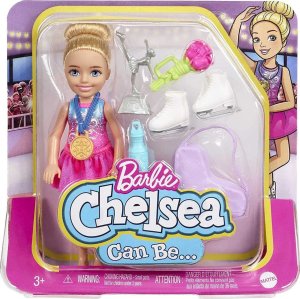 Lalka Barbie Mattel Lalka Barbie Chelsea Możesz być Kariera Łyżwiarka Mattel 1