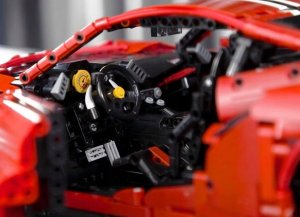 Cada Klocki konstrukcyjne CaDA Master 3187 el. Auto Sportowe dla dzieci 14+ Zdalnie sterowany Model 1:8 + Światła LED 5