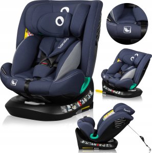 Fotelik samochodowy Lionelo Fotelik samochodowy Bastiaan One I-Size 40-150 cm blue navy Lionelo 6