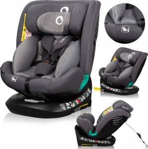 Fotelik samochodowy Lionelo Fotelik samochodowy Bastiaan I-Size grey stone 40-150 cm Lionelo 4