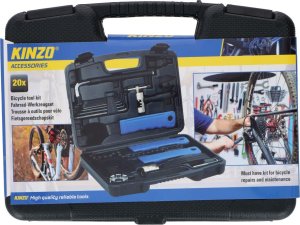 Kinzo ZESTAW NARZĘDZI DO NAPRAWY ROWERU 20 ELEMENTÓW KINZO 3