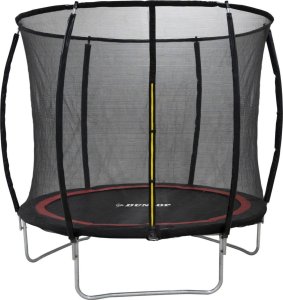 Dunlop TRAMPOLINA DUNLOP PREMIUM Z SIATKĄ WEWNETRZNĄ fi305cm 1