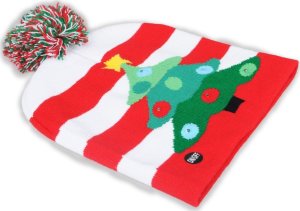 PrzydaSie Czapka Zimowa Led Świąteczna Święta Świeci Ciepła 2