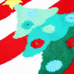 PrzydaSie Czapka Zimowa Led Świąteczna Święta Świeci Ciepła 3