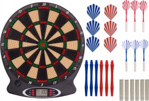 Enero DART ELEKTRONICZNY Z WYŚWIETLACZEM KLASYCZNY TARCZA 43 CM GRA RODZINNA 1051611 3