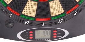 Enero DART ELEKTRONICZNY Z WYŚWIETLACZEM KLASYCZNY TARCZA 43 CM GRA RODZINNA 1051611 7
