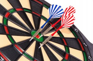 Enero DART ELEKTRONICZNY Z WYŚWIETLACZEM KLASYCZNY TARCZA 43 CM GRA RODZINNA 1051611 9