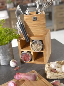 Zwilling Bambusowy pojemnik na akcesoria ZWILLING Storage 37880-101-0 - 16 cm 5