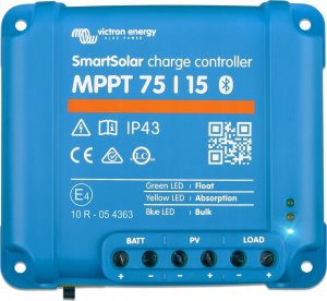 Ładowarka solarna Victron Energy Victron Energy Regulator ładowania Blue Solar MPPT 75V/15A 4
