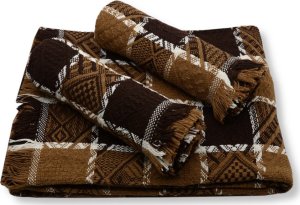 estilex Narzuta Na Wersalkę I Fotele - Beżowo Brązowa 16925 2