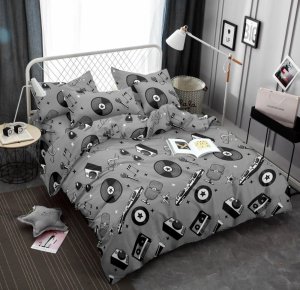 estilex Pościel Młodzieżowa 160X200 Music 2301 2