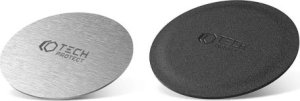 Tech-Protect TECH-PROTECT METALPLATE MAGNETIC CAR MOUNT 2-PACK SILVER & BLACK 1