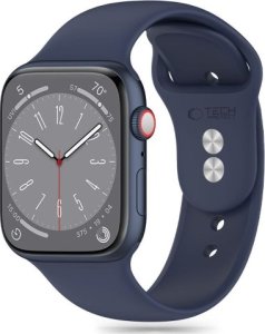 Tech-Protect TECH-PROTECT SILICONE APPLE WATCH 4 / 5 / 6 / 7 / 8 / 9 / SE / ULTRA 1 / 2 (42 / 44 / 45 / 49 MM) MIDNIGHT BLUE 1