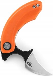 Bestech Knives Nóż składany Bestech Strelit Orange G10, Satin/Black Stonewashed 14C28N by Ostap Hel (BG52C-2) 1