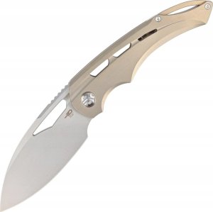 Bestech Knives Nóż składany Bestech Fairchild Bronze Titanium, Bead Blast Stonewashed CPM S35VN by Kombou (BT2202A) 1