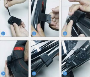 Słuchawka Ejeas Interkom motocyklowy EJEAS K1 7