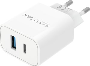 Ładowarka Montis MT123 1x USB-A 1x USB-C 3 A (5901811406638) 3
