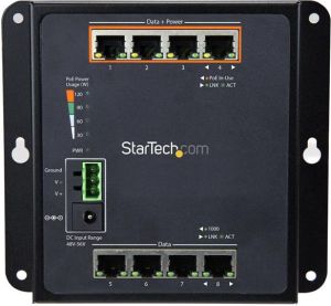 Switch StarTech IES81GPOEW 3