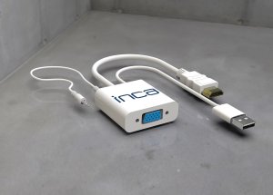 Adapter AV Inca Inca IVTH-01 zewnętrzna karta graficzna usb Biały 6