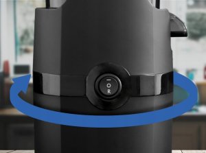 Wyciskarka do cytrusów Niskoobrotowa wyciskarka do owoców Taurus-2, czarny, 200W, Orava 9