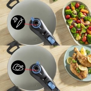 Tefal Zestaw szybkowary indukcyjne Secure Trendy Pressure 4L + 6L P2584301 8