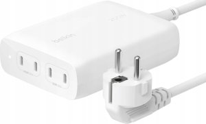 Ładowarka Belkin BELKIN ŁADOWARKA 4X PORT USB-C GAN 200W, BIAŁA 8