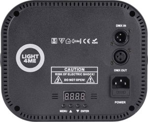 LIGHT4ME LIGHT4ME MULTIPHASE - Multiefekt LED UV wash strobe 4