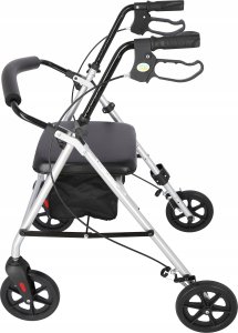 MDH Podpórka czterokołowa aluminiowa ułatwia 2