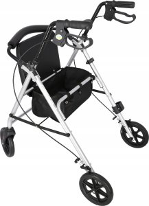 MDH Podpórka czterokołowa aluminiowa ułatwia 3