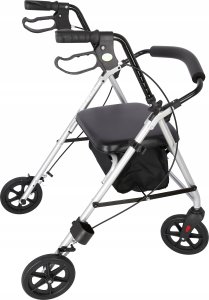 MDH Podpórka czterokołowa aluminiowa ułatwia 6