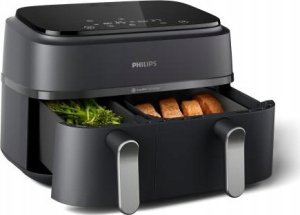 Frytkownica beztłuszczowa Philips Ovi Dual Basket NA351/00 3