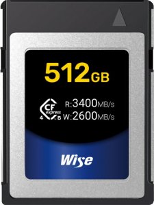 Karta Wise CFX4-B CFexpress 512 MB  (WI-CFX4-B512) 1