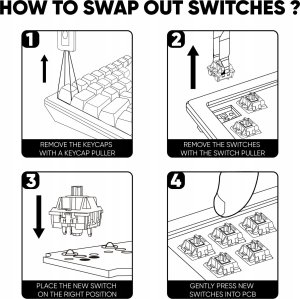 Akko V3 Pro Silver Switches 7
