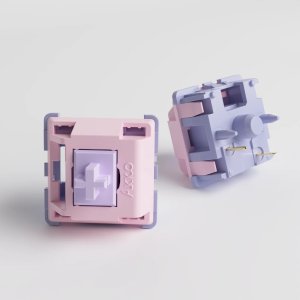 Akko AKKO Fairy Silent Switch, mechaniczny, 5-Pin, linear, MX-Stem, 50g - 45 sztuk 2
