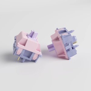 Akko AKKO Fairy Silent Switch, mechaniczny, 5-Pin, linear, MX-Stem, 50g - 45 sztuk 3