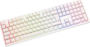 Klawiatura Ducky Ducky Zero 6108 Pure White Wireless Gaming Tastatur - MX2A Speed-Silver 1