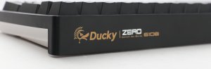 Klawiatura Ducky Ducky Zero 6108 Classic Black Wireless Gaming Tastatur - MX2A Speed-Silver (US) 4