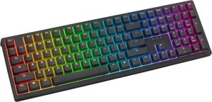 Klawiatura Ducky Ducky Zero 6108 Classic Black Wireless Gaming Tastatur - MX2A Blue (US) 2