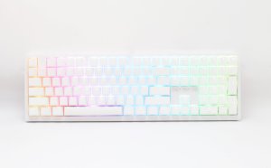 Klawiatura Ducky Ducky Zero 6108 Pure White Wireless Gaming Tastatur - MX2A Speed-Silver (US) 3