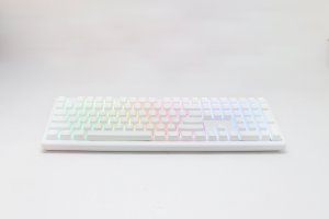 Klawiatura Ducky Ducky Zero 6108 Pure White Wireless Gaming Tastatur - MX2A Blue (US) 4